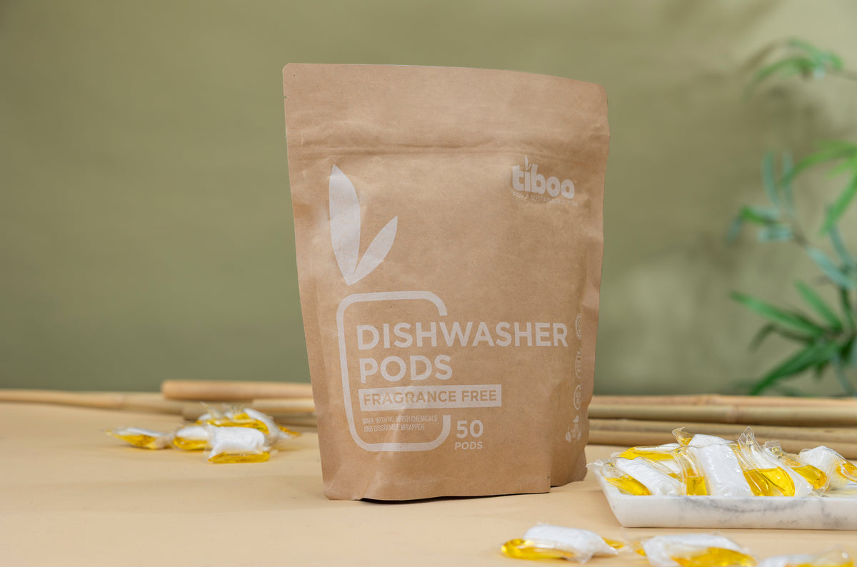 All in One Dishwasher Pods Plastic Free x 50