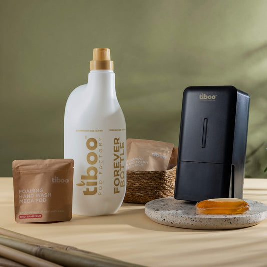 Super Sustainable High Capacity Foaming Soap Starter Pack