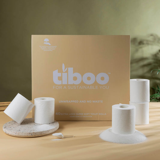 Luxury 3Ply Sugarcane Toilet Rolls Naked x 40