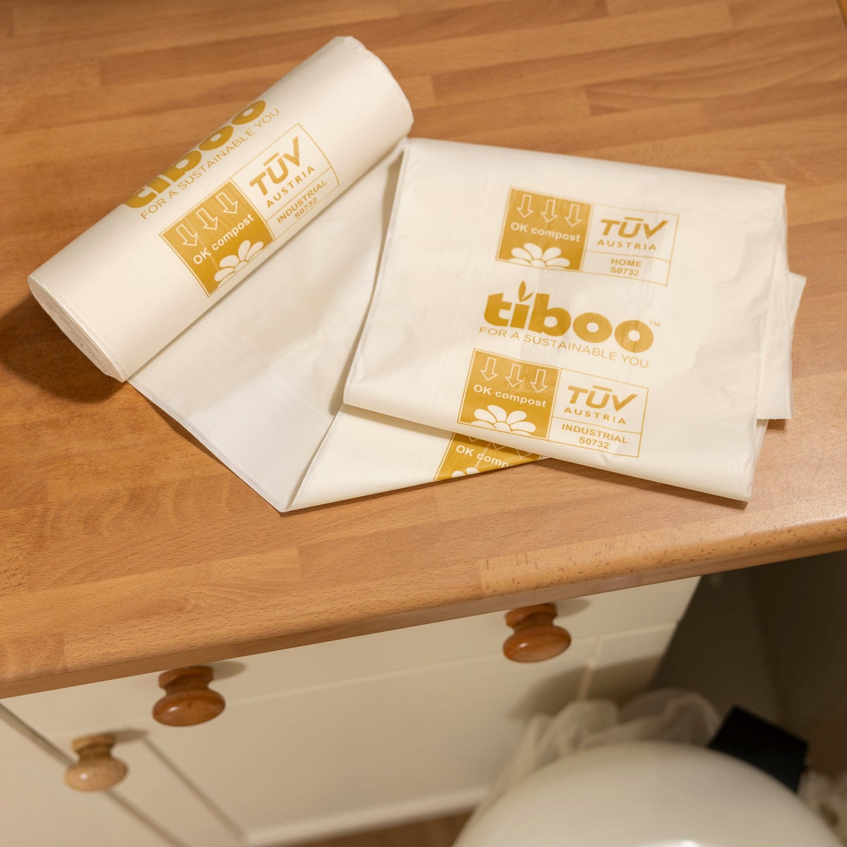 Compostable Bin Liners 80 Ltr 20x20