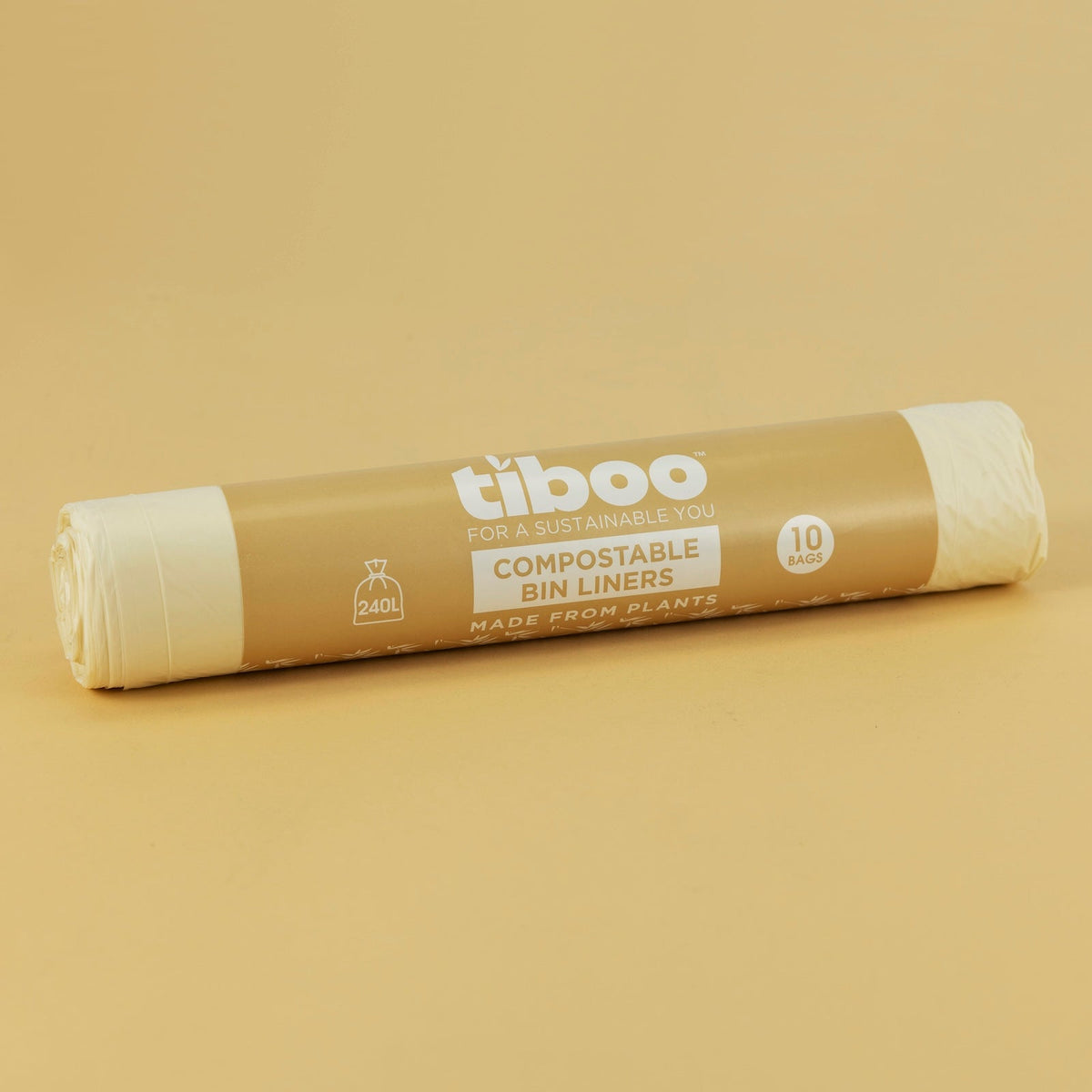 Compostable Wheelie Bin Liners 240 Ltr 20x10