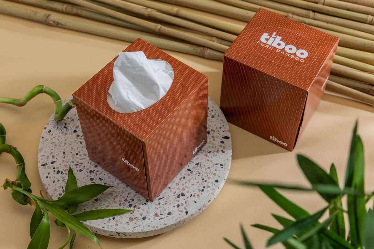 Super Luxury 4Ply Bamboo Balsam Large Cube Tissues