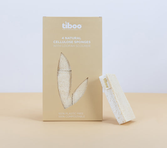 100% Compostable Loofah Sponge Scourers